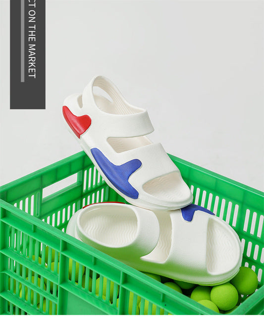 Men’s Casual Water proof Belt Sandals, Made in China by Rubber & EVA metatrail - White